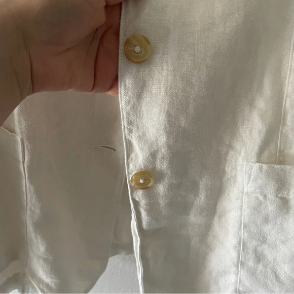 Velvet by Graham & Spencer Linen Blazer Sz XS - Picture 3 of 10